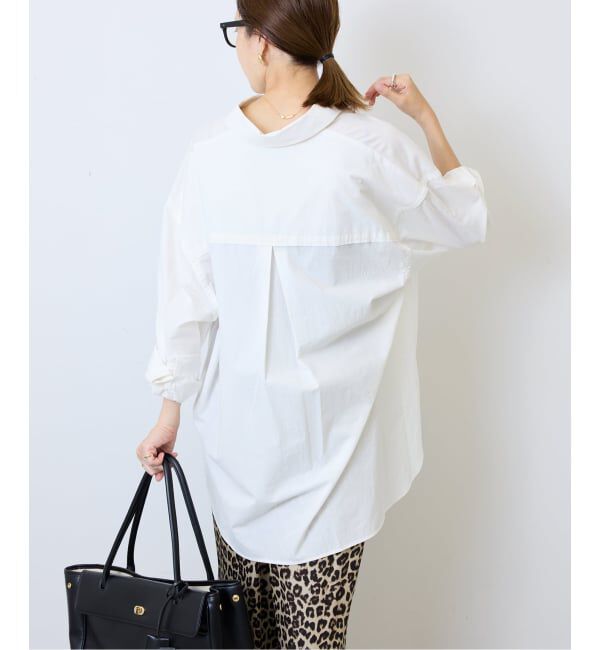 SLOBE IENA「《予約》コットンビックレギュラーシャツ」|シャツ・ブラウス|