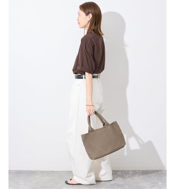SLOBE IENA「《一部カラーWEB限定/接触冷感/抗菌防臭》MONTREUILレターロゴTEE」|Tシャツ・カットソー|