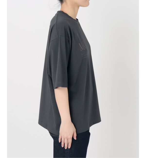 SLOBE IENA「《一部カラーWEB限定/接触冷感/抗菌防臭》MONTREUILレターロゴTEE」|Tシャツ・カットソー|
