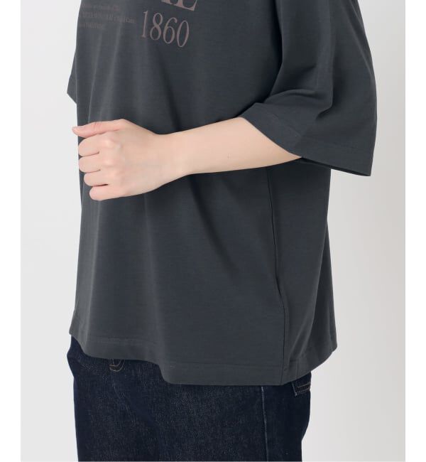 SLOBE IENA「《一部カラーWEB限定/接触冷感/抗菌防臭》MONTREUILレターロゴTEE」|Tシャツ・カットソー|