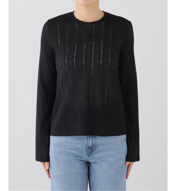 IENA LA BOUCLE「ONLY HEARTS オンリーハーツ belle sleeve T 46613」|Tシャツ・カットソー|