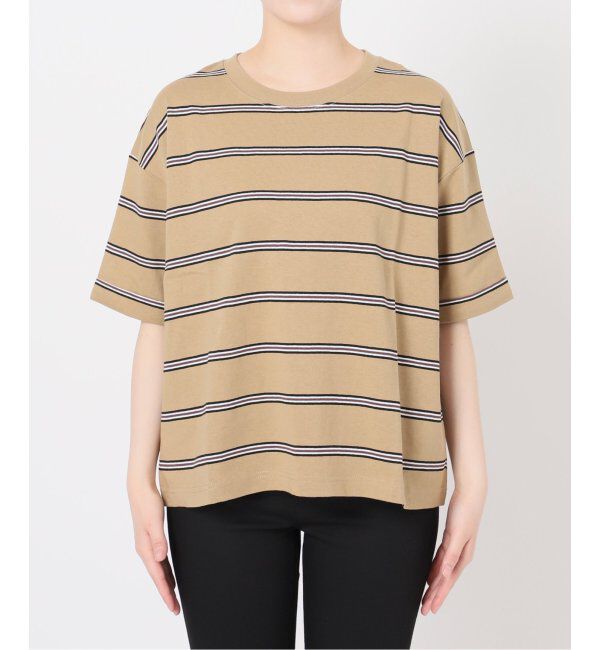 JOURNAL STANDARD「《追加4》汗ジミ防止ボーダービッグT」|Tシャツ・カットソー|