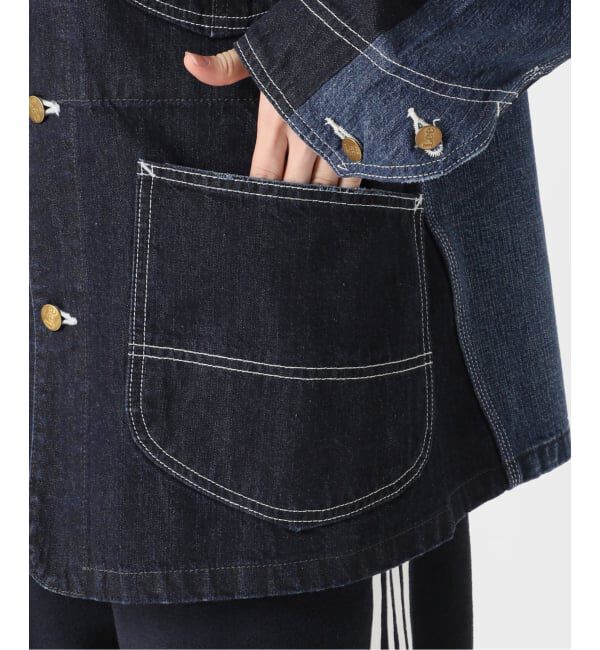 journal standard L'essage「別注【INSCRIRE*LEE*LESSAGE】LOCO JK DENIM USED：カバーオール」|その他|