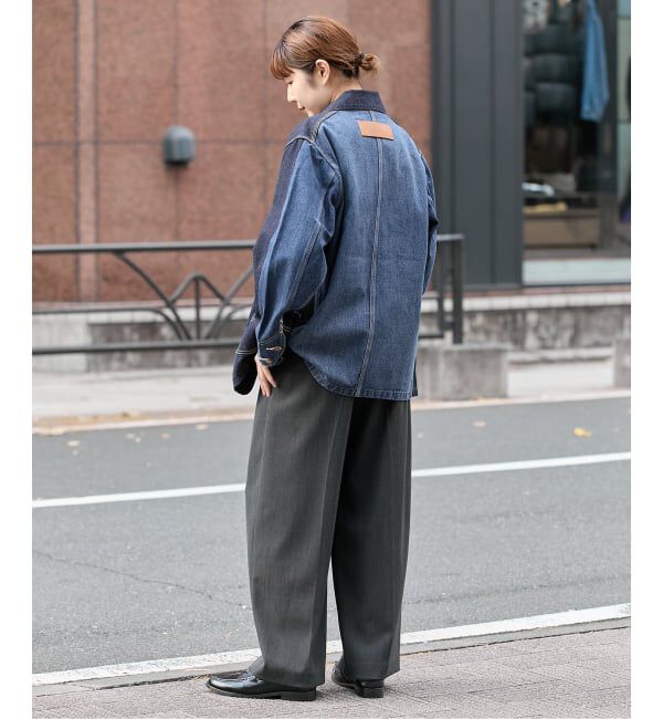 journal standard L'essage「別注【INSCRIRE*LEE*LESSAGE】LOCO JK DENIM USED：カバーオール」|その他|