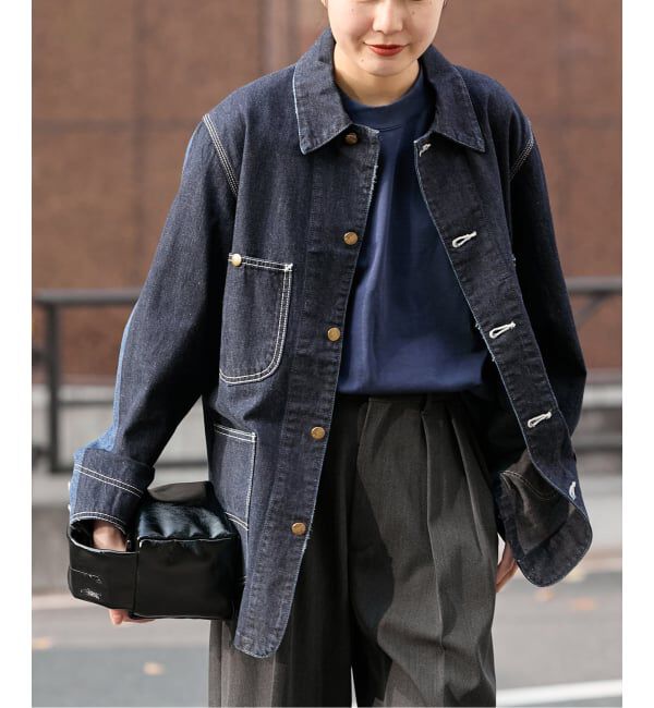 journal standard L'essage「別注【INSCRIRE*LEE*LESSAGE】LOCO JK DENIM USED：カバーオール」|その他|