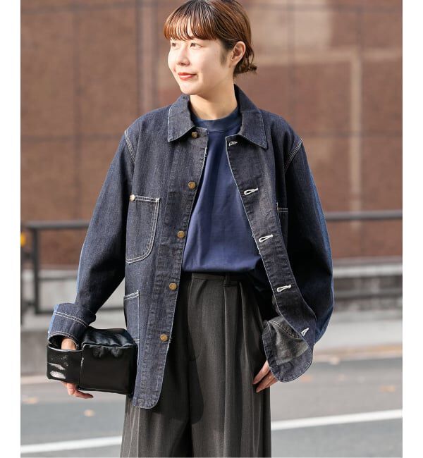 journal standard L'essage「別注【INSCRIRE*LEE*LESSAGE】LOCO JK DENIM USED：カバーオール」|その他|