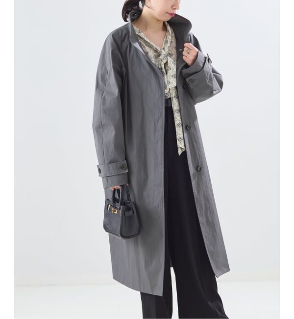 journal standard L'essage「NALYAスタンドロングコート」|その他|グレーA