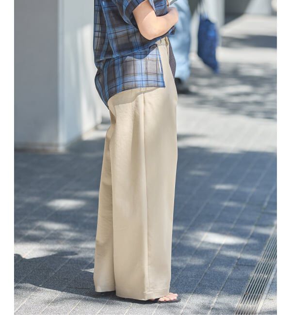 journal standard L'essage「《追加5》【金子綾さん着用】CP タックチノパンツ」|チノ|