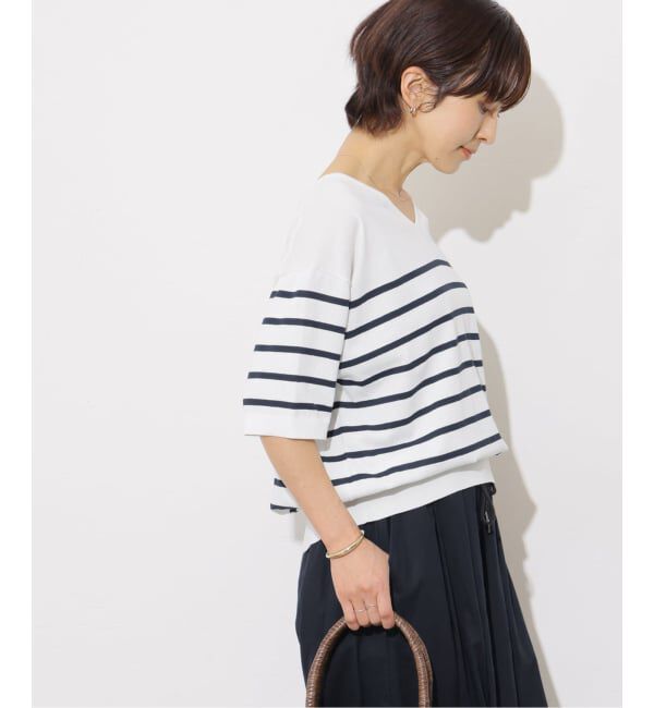 JOURNAL STANDARD relume「【MULTI FUNC+】UVカット / 接触冷感 / ドライタッチVネックプルオーバー」|ニット・セーター|