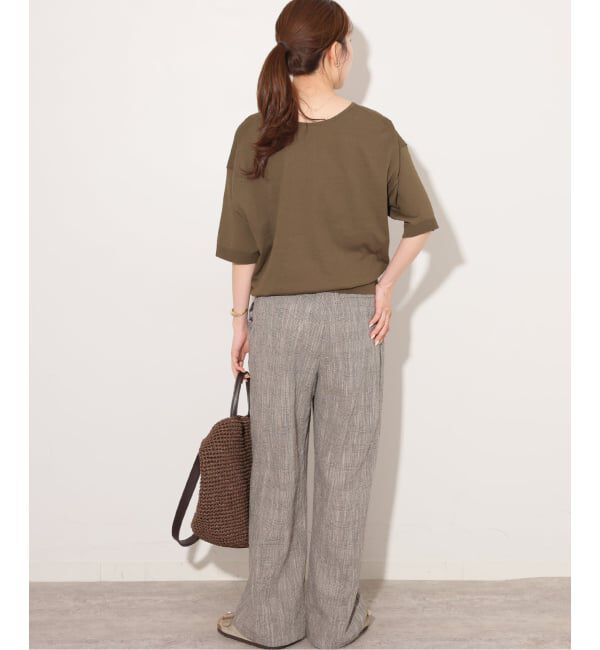 JOURNAL STANDARD relume「【MULTI FUNC+】UVカット / 接触冷感 / ドライタッチVネックプルオーバー」|ニット・セーター|