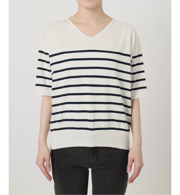 JOURNAL STANDARD relume「【MULTI FUNC+】UVカット / 接触冷感 / ドライタッチVネックプルオーバー」|ニット・セーター|