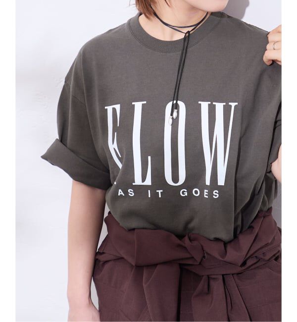 JOURNAL STANDARD「FLOW LOGO TEE」|Tシャツ・カットソー|