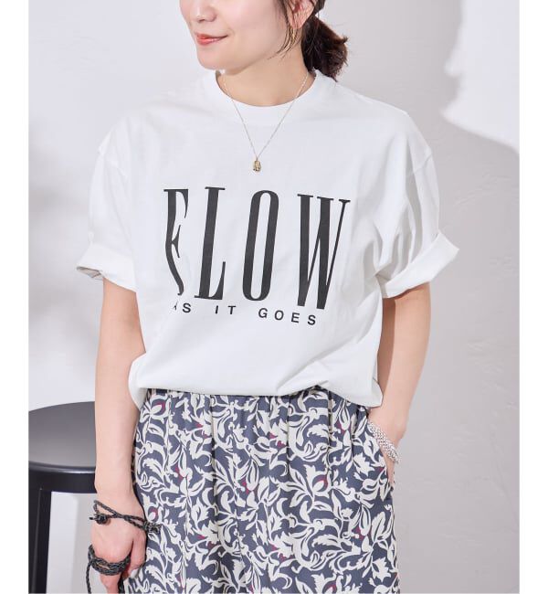 JOURNAL STANDARD「FLOW LOGO TEE」|Tシャツ・カットソー|
