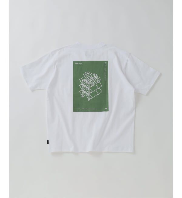 JOURNAL STANDARD relume「Snow Peak / スノーピーク 別注 ギア ワイヤーフレーム プリントTシャツ」|Tシャツ・カットソー|