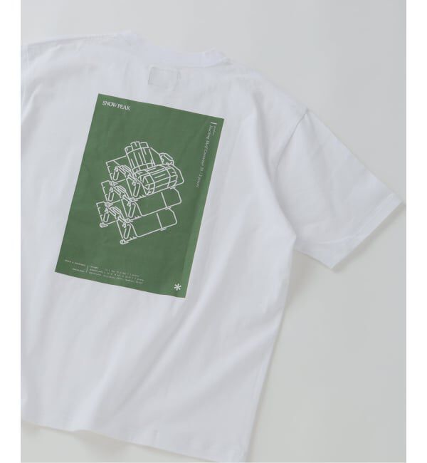 JOURNAL STANDARD relume「Snow Peak / スノーピーク 別注 ギア ワイヤーフレーム プリントTシャツ」|Tシャツ・カットソー|