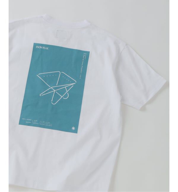 JOURNAL STANDARD relume「Snow Peak / スノーピーク 別注 ギア ワイヤーフレーム プリントTシャツ」|Tシャツ・カットソー|