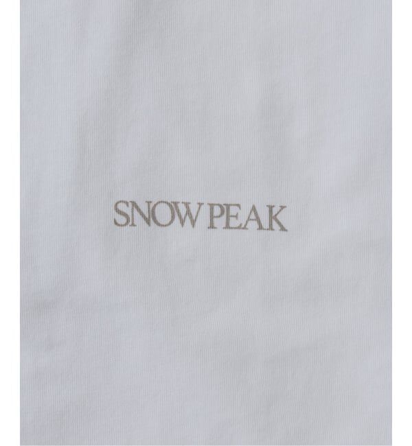 JOURNAL STANDARD relume「Snow Peak / スノーピーク 別注 ギア ワイヤーフレーム プリントTシャツ」|Tシャツ・カットソー|