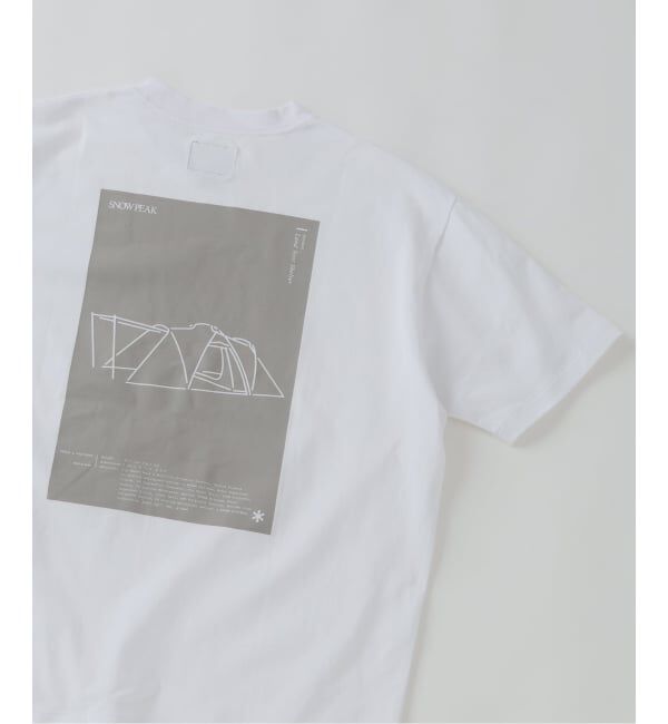 JOURNAL STANDARD relume「Snow Peak / スノーピーク 別注 ギア ワイヤーフレーム プリントTシャツ」|Tシャツ・カットソー|