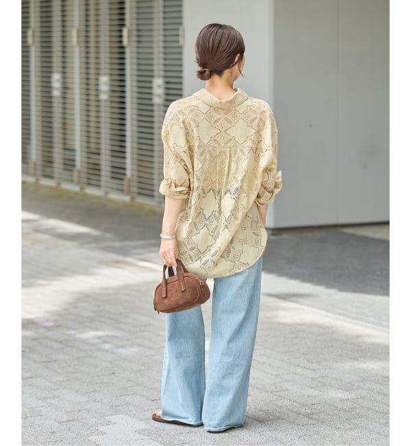 JOURNAL STANDARD「コードレース シャツ」|シャツ・ブラウス|