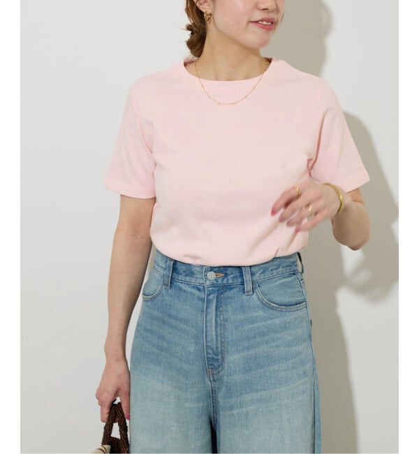 JOURNAL STANDARD relume「《追加》TCダンボールショートスリーブTEE」|Tシャツ・カットソー|ピンク B