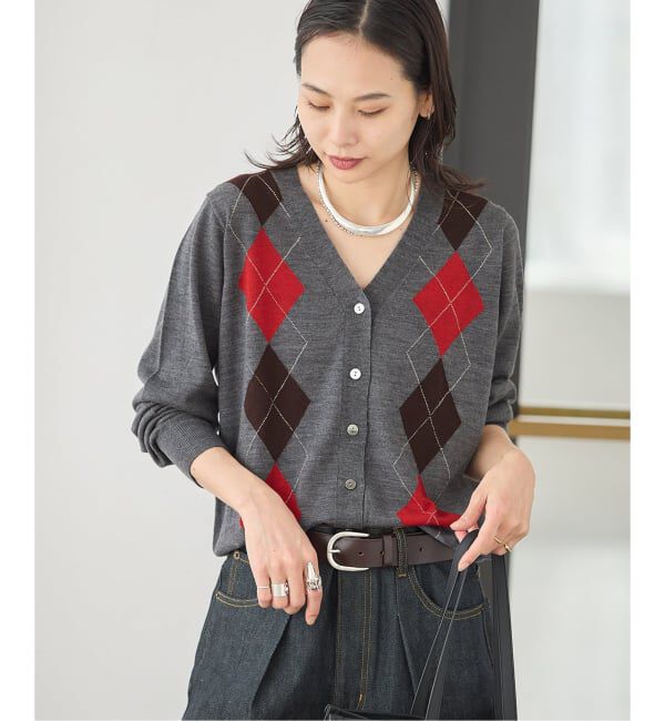 JOURNAL STANDARD「《予約》ウォッシャブルウール Vカーディガン」|カーディガン|