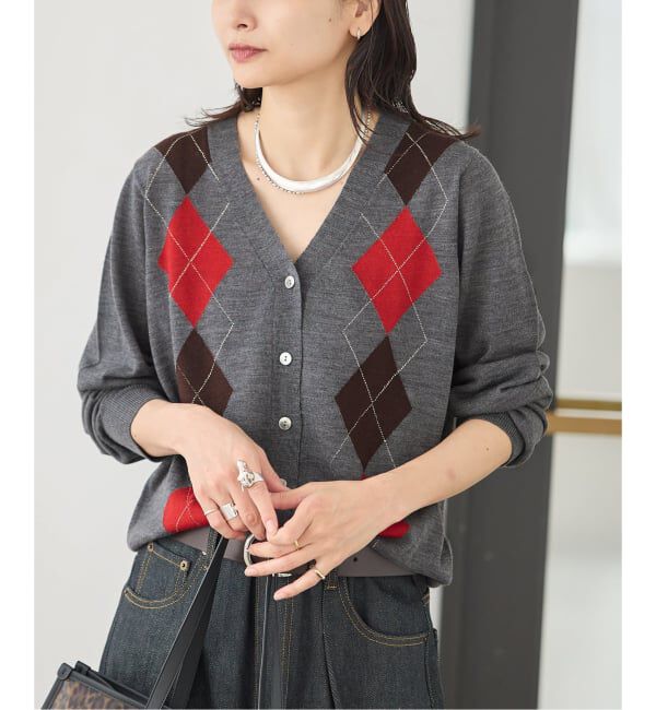 JOURNAL STANDARD「《予約》ウォッシャブルウール Vカーディガン」|カーディガン|