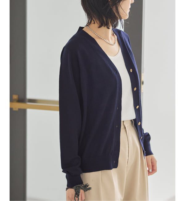 JOURNAL STANDARD「《予約》ウォッシャブルウール Vカーディガン」|カーディガン|