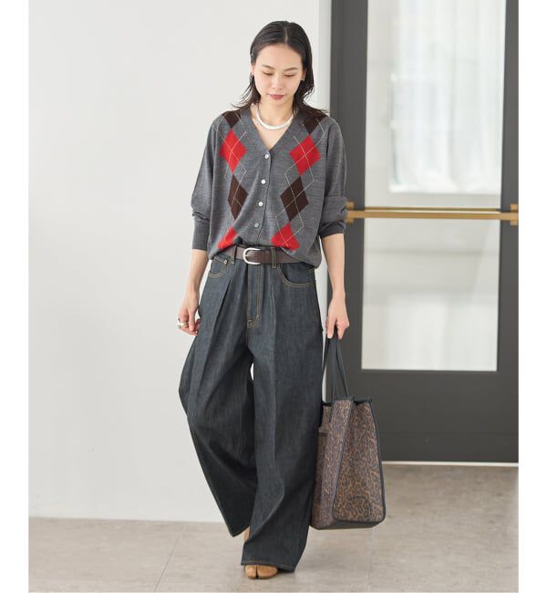 JOURNAL STANDARD「《予約》ウォッシャブルウール Vカーディガン」|カーディガン|