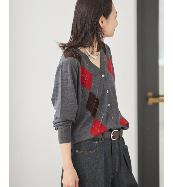 JOURNAL STANDARD「《予約》ウォッシャブルウール Vカーディガン」|カーディガン|