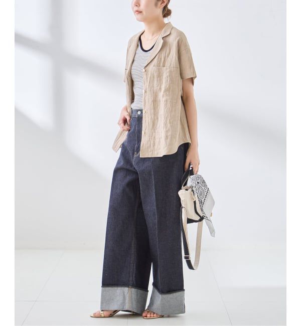 journal standard L'essage「カップ付きボーダータンクトップ」|インナー|