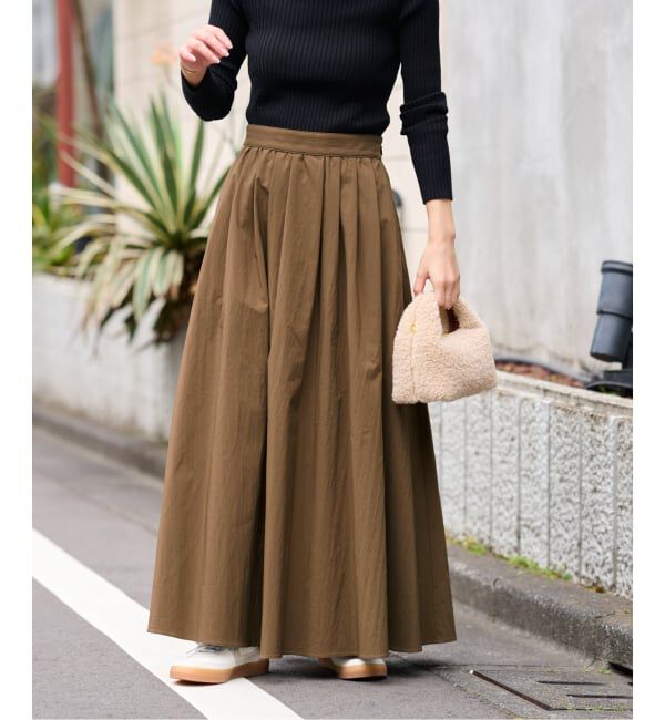 JOURNAL STANDARD relume「《WEB限定追加予約》ギャザーフレアスカート」|スカート|