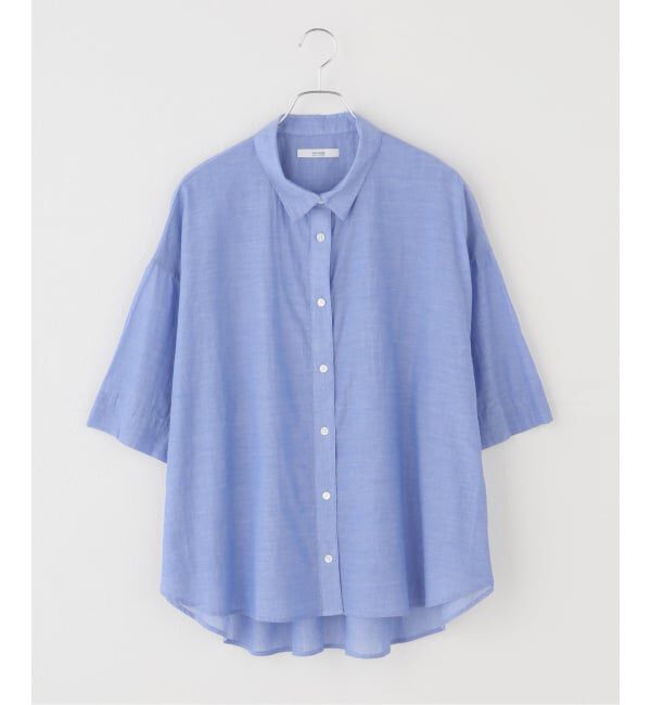 JOURNAL STANDARD relume「シアーコットンハーフスリーブビッグシャツ」|シャツ・ブラウス|