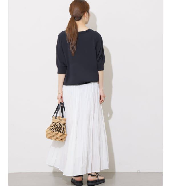 JOURNAL STANDARD relume「《追加3》接触冷感 / ウォッシャブルクールドルマンプルオーバー」|ニット・セーター|