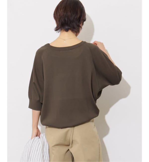 JOURNAL STANDARD relume「《追加3》接触冷感 / ウォッシャブルクールドルマンプルオーバー」|ニット・セーター|