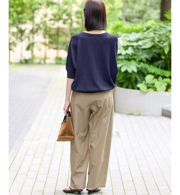 JOURNAL STANDARD relume「《追加3》接触冷感 / ウォッシャブルクールドルマンプルオーバー」|ニット・セーター|