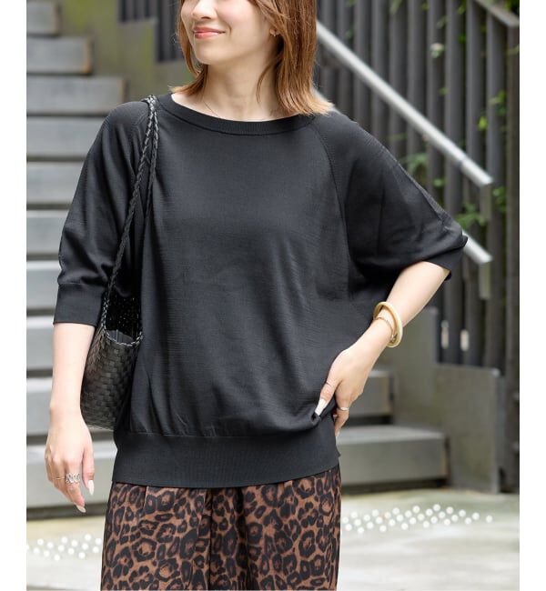 JOURNAL STANDARD relume「《追加3》接触冷感 / ウォッシャブルクールドルマンプルオーバー」|ニット・セーター|