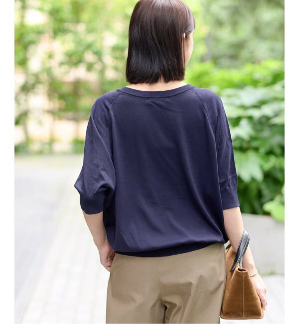 JOURNAL STANDARD relume「《追加3》接触冷感 / ウォッシャブルクールドルマンプルオーバー」|ニット・セーター|