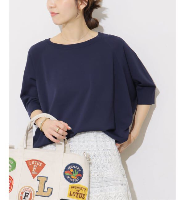 JOURNAL STANDARD relume「《追加3》接触冷感 / ウォッシャブルクールドルマンプルオーバー」|ニット・セーター|