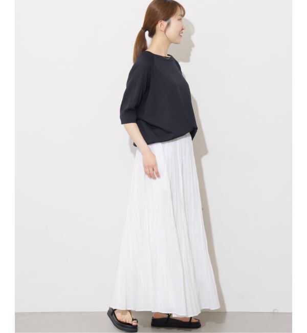 JOURNAL STANDARD relume「《追加3》接触冷感 / ウォッシャブルクールドルマンプルオーバー」|ニット・セーター|