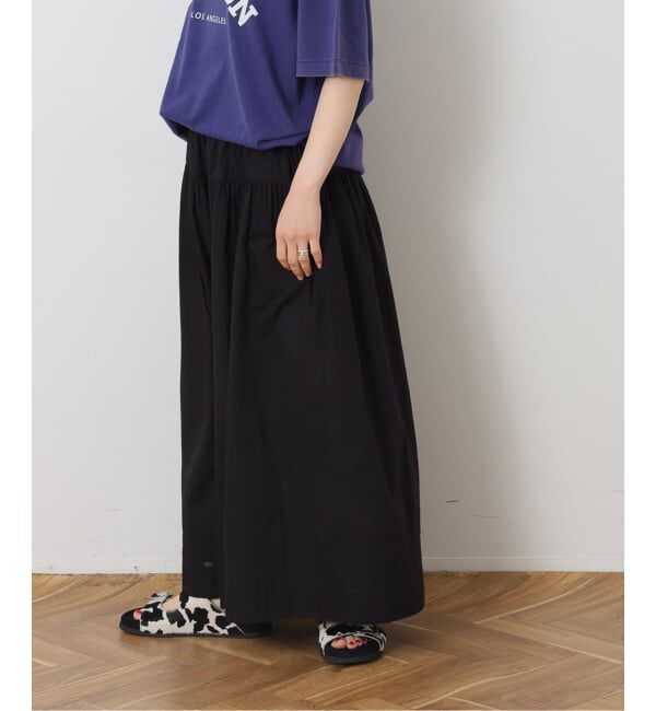 journal standard luxe「【SOIL】 60s CAMBRIC PLAIN CULOTTES」|その他|ブラック