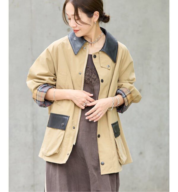 JOURNAL STANDARD「《予約》別注【BARBOUR&times;JOURNAL STANDARD】 OS BEDALE with Leather」|その他|