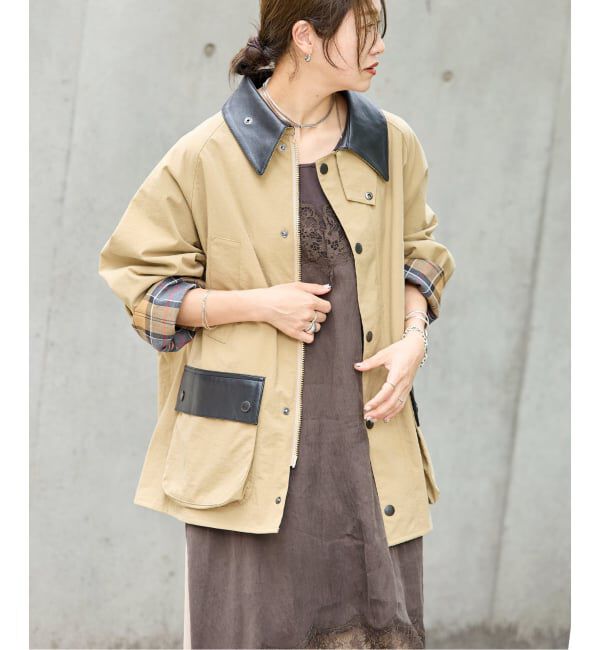 JOURNAL STANDARD「《予約》別注【BARBOUR&times;JOURNAL STANDARD】 OS BEDALE with Leather」|その他|
