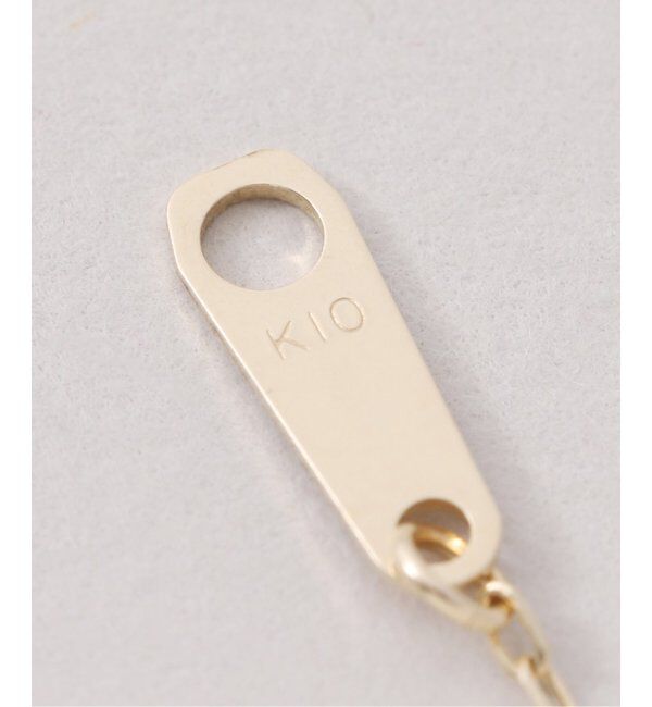 Lilas by Spick&Span「2ラインツイストモチーフ50cmネックレス K10」|ネックレス|