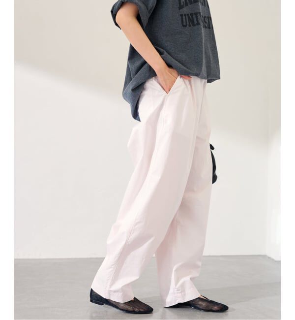FRAMeWORK「≪新色 / 追加≫コットンイージータックバレルパンツ」|その他|