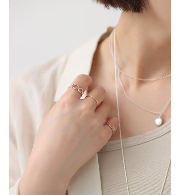 Lilas by Spick&Span「スクリューカットリング K18」|リング|