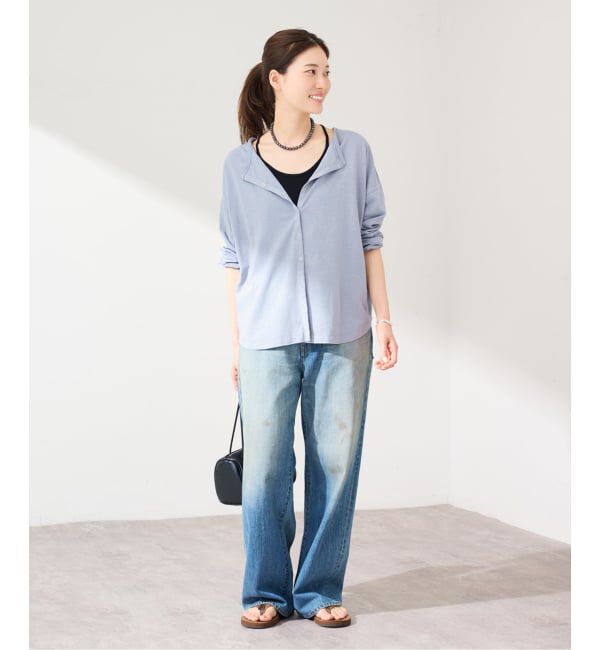 FRAMeWORK「HEMP COTTON リングドット3WAY カーディガン」|カーディガン|