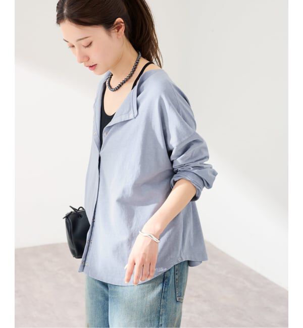 FRAMeWORK「HEMP COTTON リングドット3WAY カーディガン」|カーディガン|