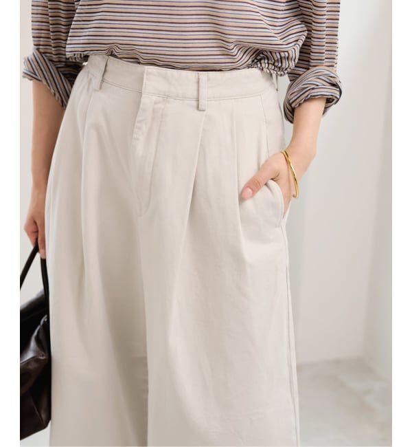 FRAMeWORK「≪予約≫SLOUCHY LIGHT CHINO パンツ」|チノ|