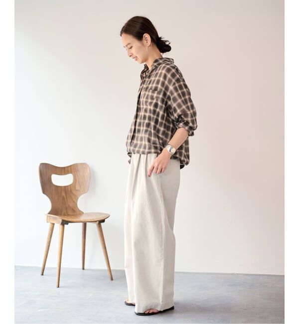 FRAMeWORK「≪予約≫SLOUCHY LIGHT CHINO パンツ」|チノ|