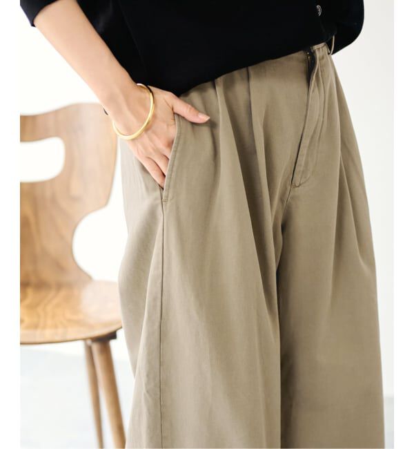 FRAMeWORK「≪予約≫SLOUCHY LIGHT CHINO パンツ」|チノ|